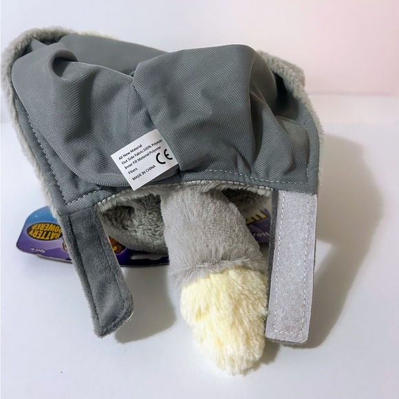 NWT- Wolf Hat Night Eyes LED Novelty Headlamp Kids Children’s Fun - Picture 8 of 15